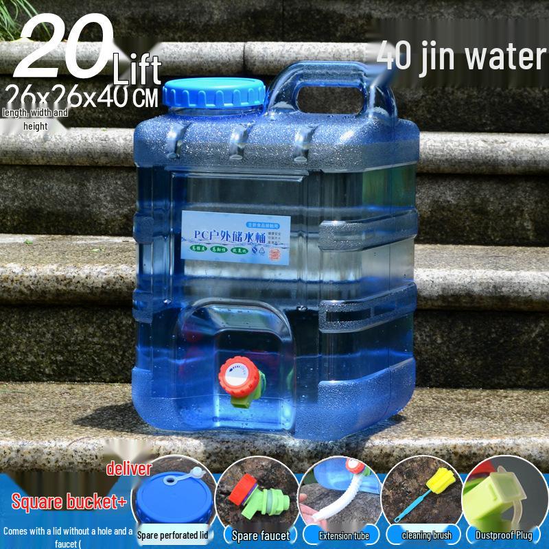 Large Capacity Outdoor Car Water Storage Tank for Drinking and Household Use
