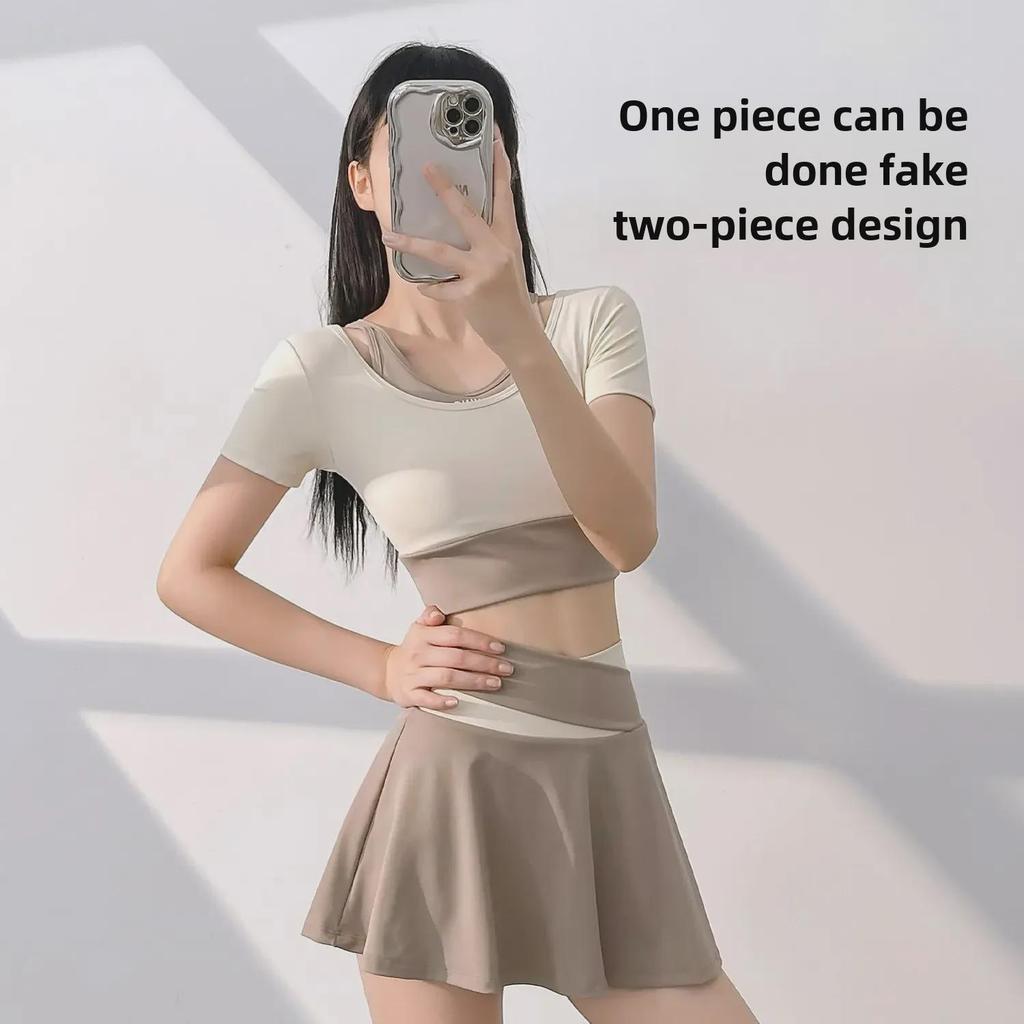 Stylische Anti-Exposure-Yoga-Rock-Shorts für das Training im Freien