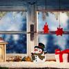 Wood Table Decor Christmas Sign Farmhouse Decorative Cartoon Snowman Card Making Plaque Art Decoration Office Outdoor