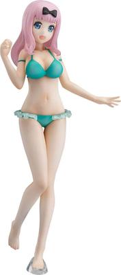 Liberare l'amore è la guerra Chika Fujiwara Costume da bagno in scala PVC dipinto figura assemblata Kaguya-sama - Ver. 1/12