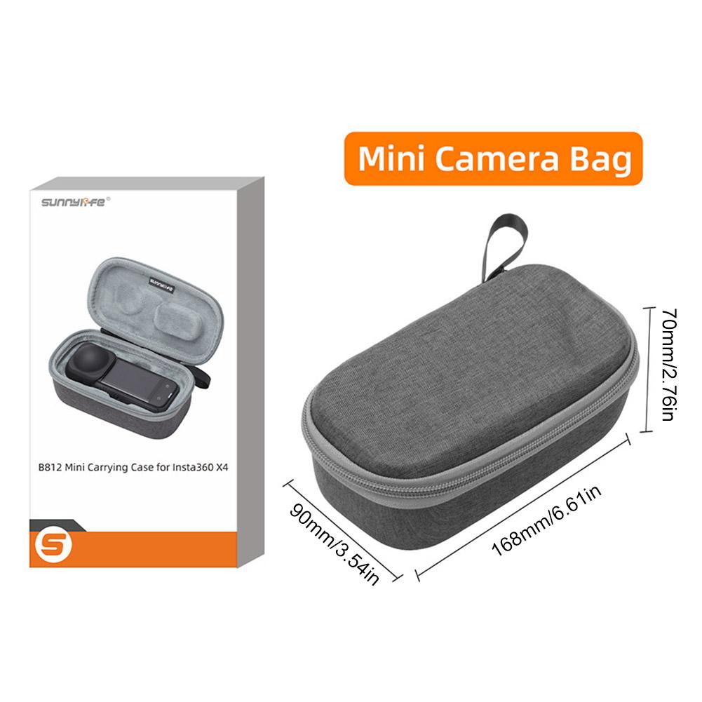 

Мини-сумка для камеры Insta360 X4, портативная сумка для хранения тела, водонепроницаемый защитный чехол для Insta 360 X4, аксессуары для спортивной камеры