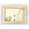 Black Russian Terrier, Chornyi Terrier – Photo frame, engraved wooden frame | Art-Dog