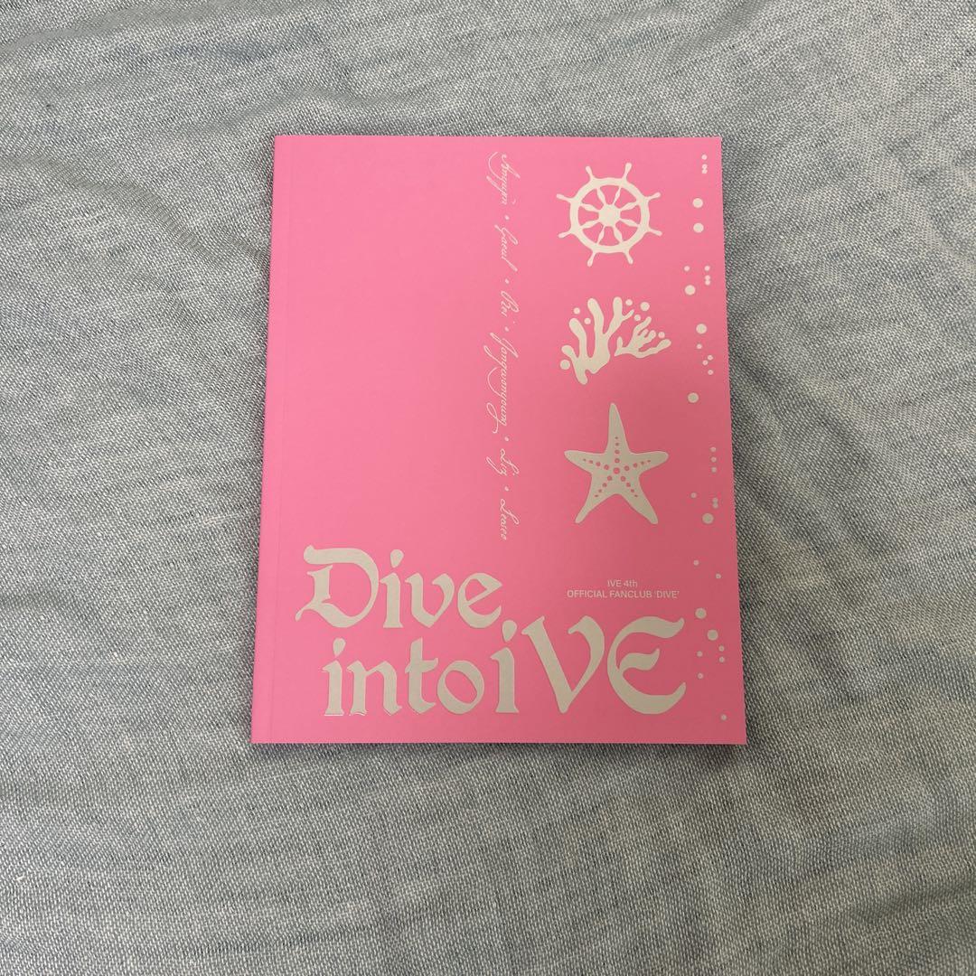 

[USED] IVE Fan Club FC Korea DIVE 4th Generation Bonus Photo Book
