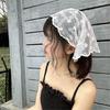 Soft and Comfortable Lace Hair Bandanas for Women Bohomian Flower Hair Scarf