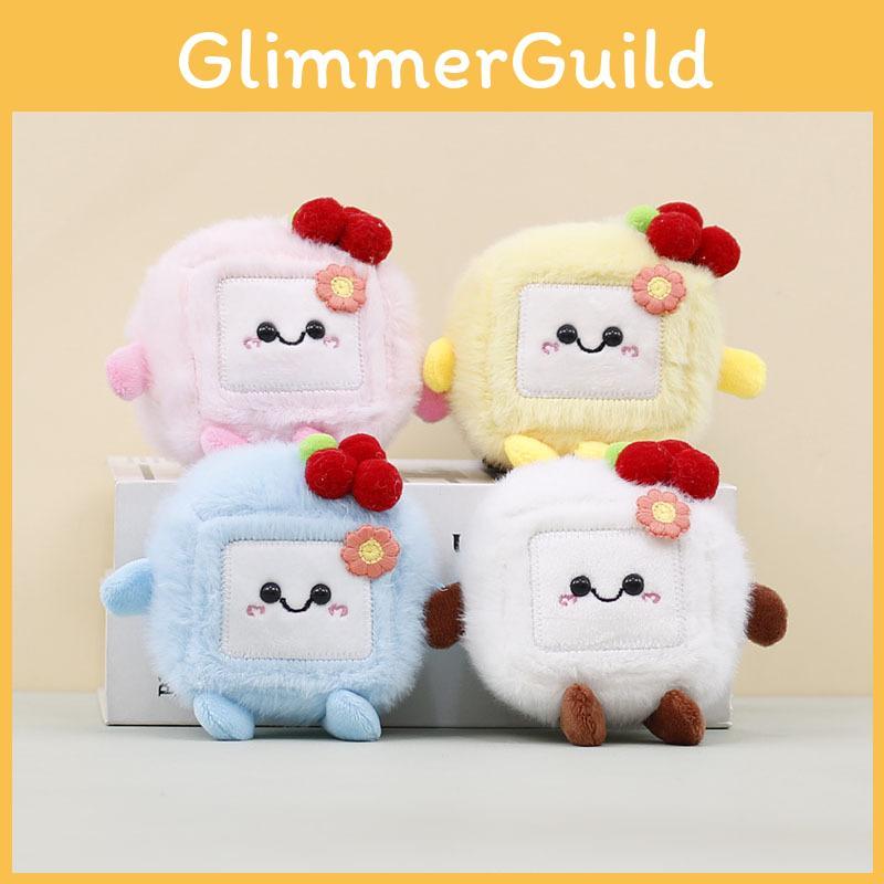 Tofu Plush Stinky Pendant Cartoon Toys Doll Keychain Bag Decoration Gift Doll