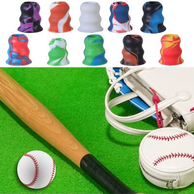 Návleky na softbalové baseballové pálky silikon Snadná instalace Ochranné pro ochranu úchopu netopýra Sport Vylepšené ovládání