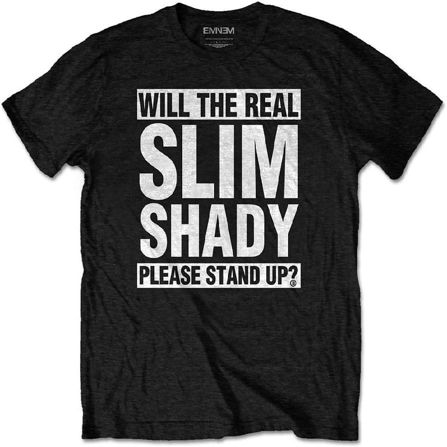 Футболка мужская унисекс Eminem The Real Slim Shady Official Tee S чёрный