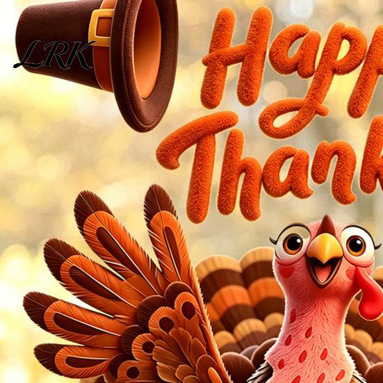 Easy Apply Window Paster Autumn Thanksgiving Turkey Static Sticker, Decorative Removable PVC Decals, Fall Holiday Home Decor Harvest Theme Wall Clings