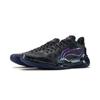 Li Ning Blade 4 V2 Cushioning Slip Resistant Support Lightweight Rebound Low top Basketball Shoes Men's Black Purple ABAU037-18