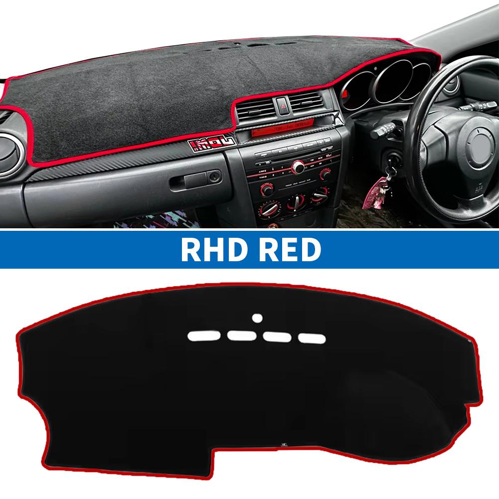 Auto Armaturenbrettmatte für Mazda 3 Mazda3 M3 BK 2004 2005 2006 2007 2008 Sonnenschutz Schutzteppich Armaturenbrett Pad Dashmat