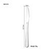 Abay Stainless Steel Dinner Knife Set