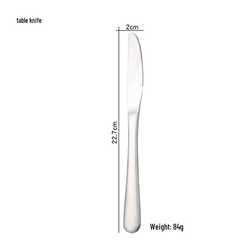 Abay Stainless Steel Dinner Knife Set