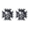 Halloween Black Bat Vampire Earrings Necklace Ring Jewelry Set Halloween Scary Decor Party Gothic Jewellery Gift for Women Girl