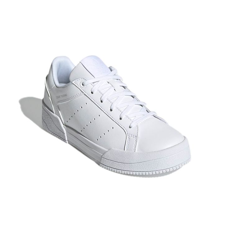 Adidas Court Tourino J Triple White Kids Sneakers Cloud-White H00764