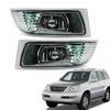 ABLZ-Front Bumper Fog Light Set 1 Pair For Lexus GX470 UZJ120 2003-2009 Driving Lights Part Numbers 81211-60160 81221-60080