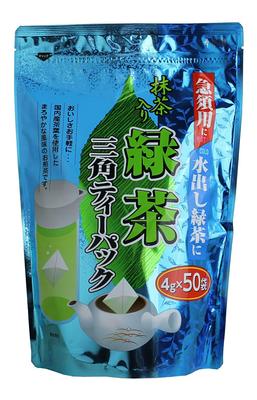 Juroen Matcha Green Tea, Triangular Tea Bags, 50 Tea Bags X 3 Tea Bags