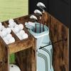 Golfschrank Massiv Räuchereiche 102 x 45 x 85,5 cm