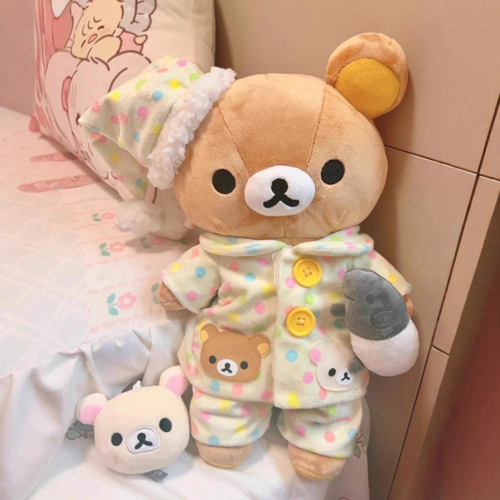 Lala Bear Sleeps with Easy Bear Pajamas Plush Toy Removable Cute Doll Birthday Gift Female