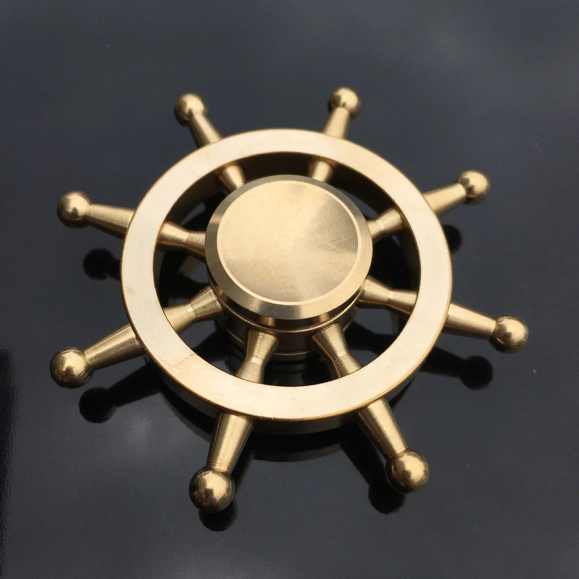 

Pure Copper Fidget Spinner Detachable Design Metal Hand Stainless Steel Bearings Adult Antistress Toys 188 Kid Friendly Entertaining Fun Play Safe