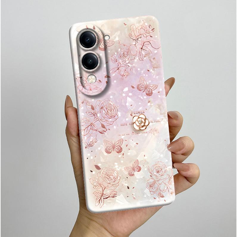 For Vivo Y04 Y29s 2025 Case Aesthetic Luxury Fashion Cute Soft Silicone Cover Shockproof Fundas For Vivo Y29S 5G Y 04 Phone Case