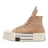 Rick Owens x DRKSHDW DBL DRKSTAR Chuck 70 High