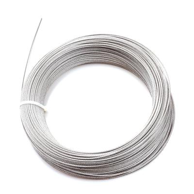 BWR5474 Window Regulator Repair Cable Steel Wire Rope 7x7 Diameter: 1.7 Mm Length 100 Meter for Car Window Regulator 
