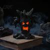 Miniature Sand Table Landscaping Halloween Tree Demons Ornaments, Resin Micro Landscape Figures, Dark Gothic Window Display Props Forest Ghost