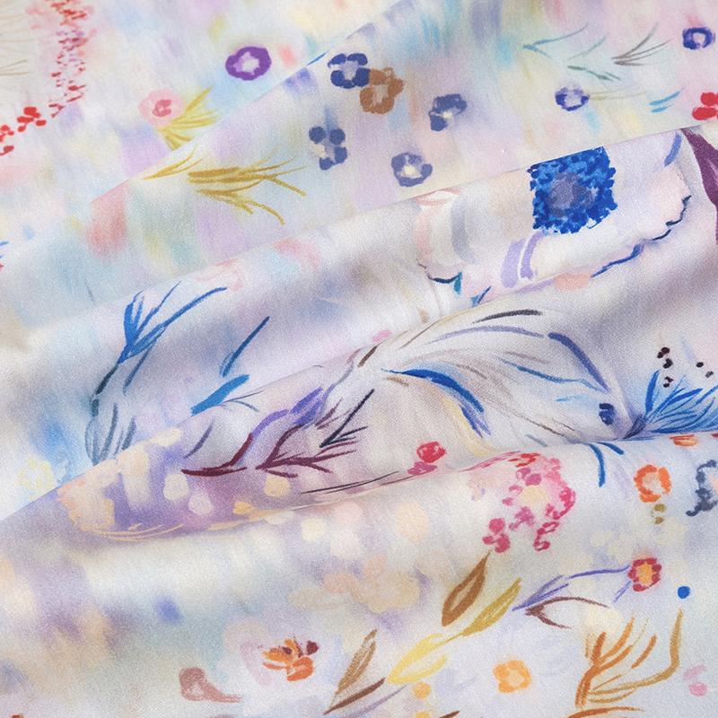 Mengjie Home Textiles 100% Cotton Printed Four Piece Set