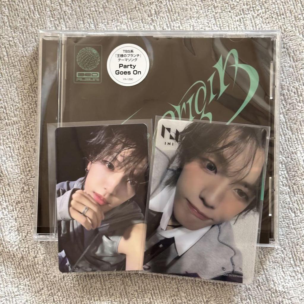 [USED] INI THE ORIGIN HMV Store Trading Card Takatsuka Taimu
