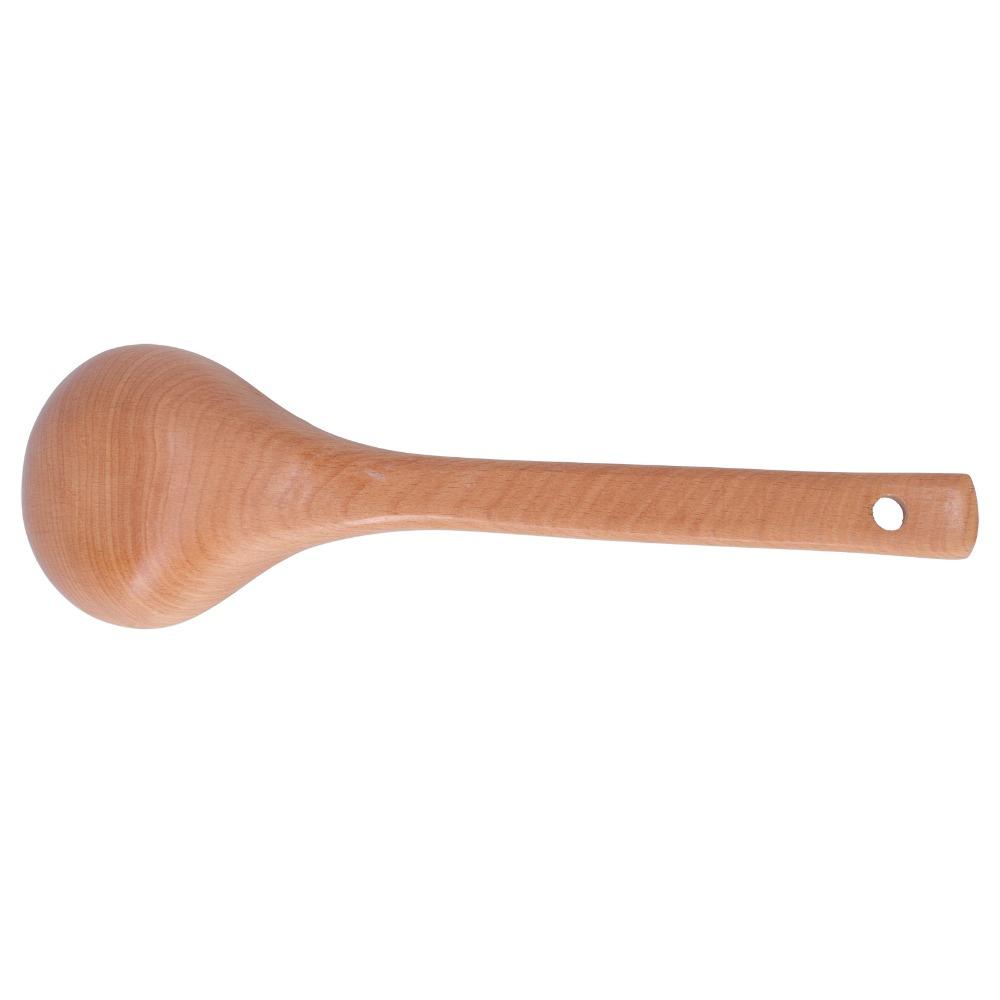 Wood Grain Texture Cooking Spoon Extra Long Handle Kitchen Spoon Wooden Spoon  Soup Stew Mixing