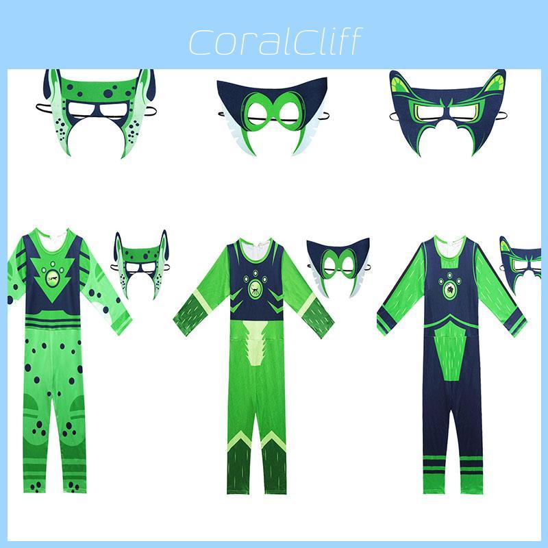 High-quality Wild Kratts Costume For Kids With Concealed Back Zipper And O-neck Design
