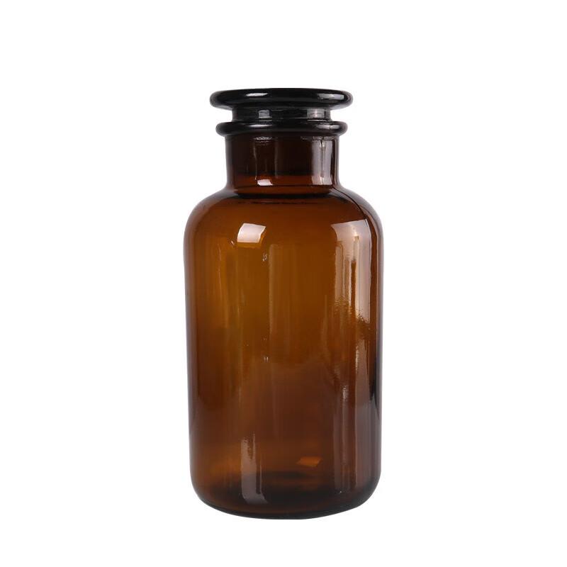 Huicheng 125ml Brown Glass Reagent Bottle
