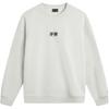 Li Ning Sports Lifestyle Series Loose Fit Round Neck Logo Couple Sweatshirt Unisex Sweatshirt AWDVC83-1