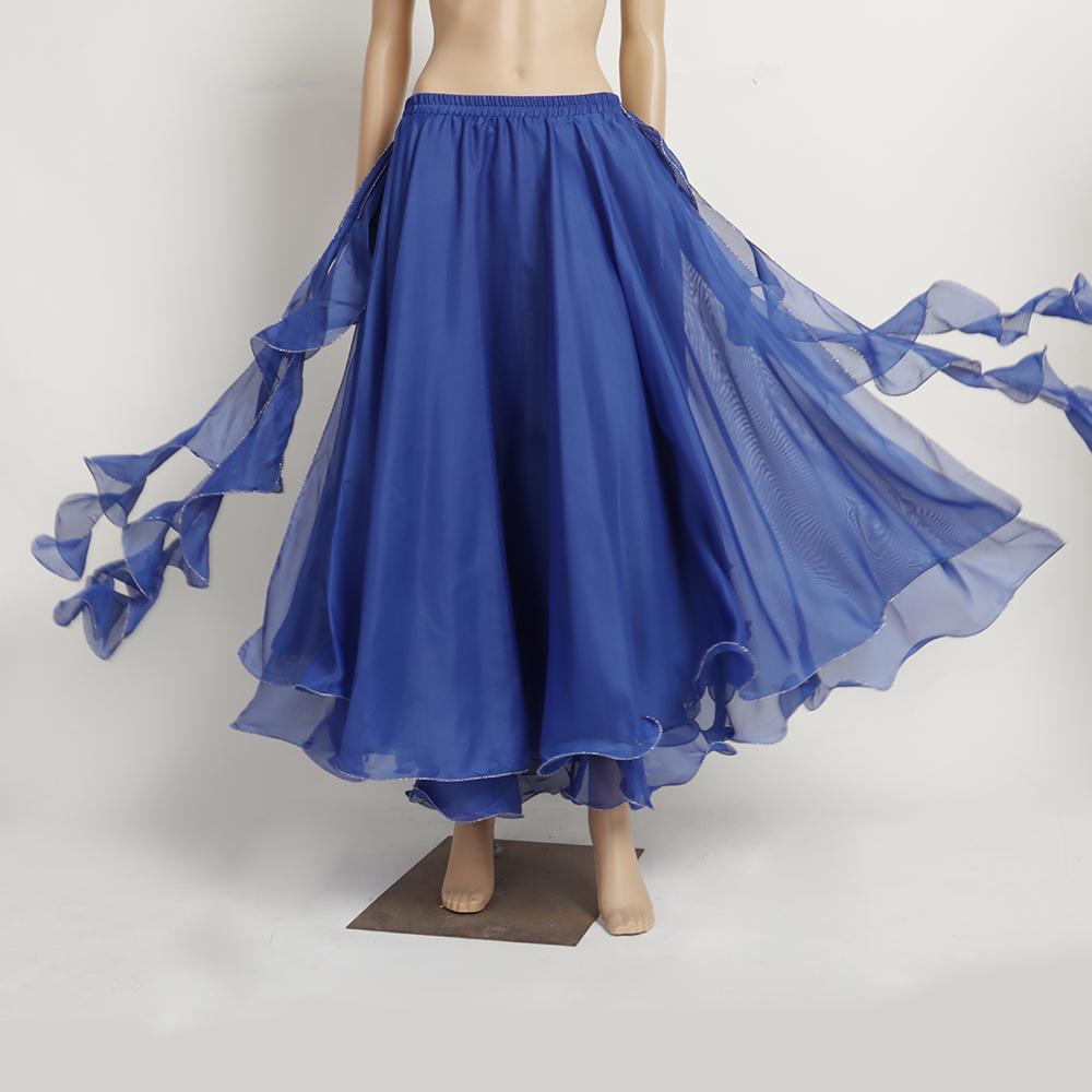 Tassels Shining Sun Skirt Spanish Skirt Show Costumes Belly Dance Skirt Dancing Skirt