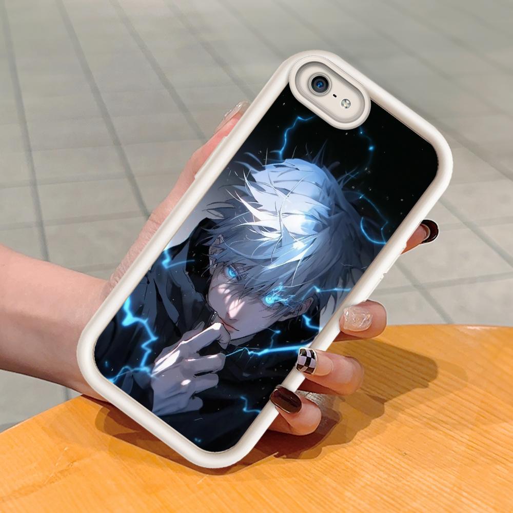 Soft Silicone Square Ladder Printing Pattern Phone Casing Full Cover Camera Shockproof Protection Rubber Case for iPhone Infinix Tecno OnePlus