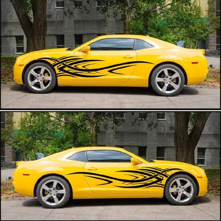 Universal Body Sticker Car Styling Stick Car Vinyl Stickers Car Decals 3-color