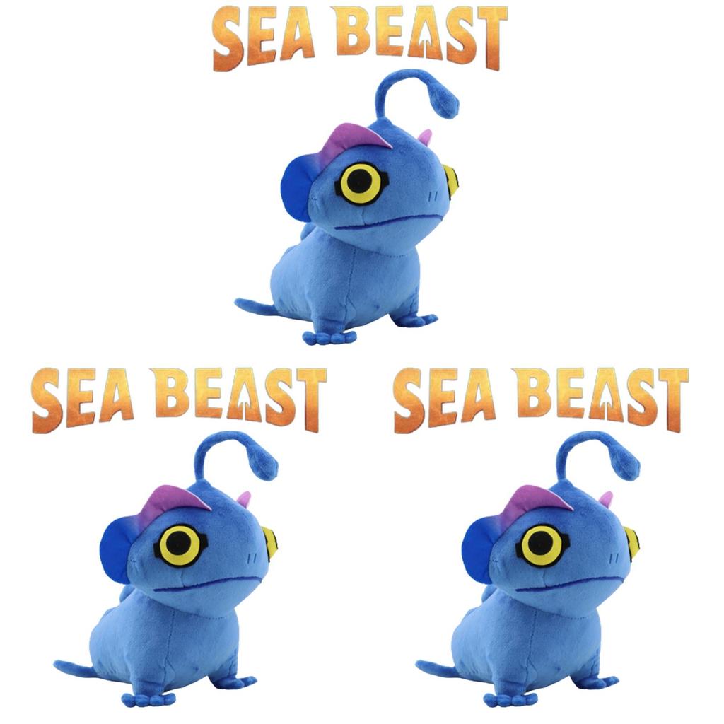 Soft And Cuddly Sea Beast Plush Toy Movie Figure Perfect For Snuggles And Cuddles