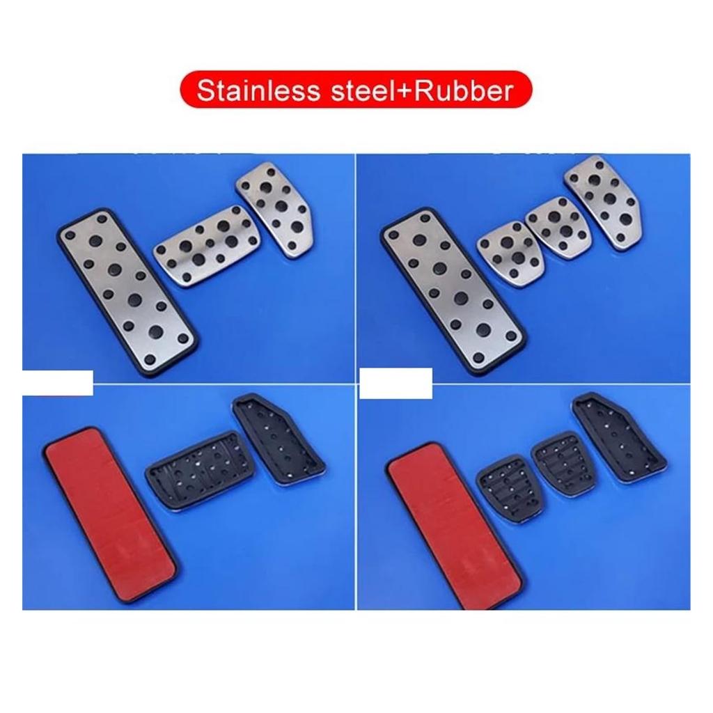 Pedal Cover for Subaru Outback Crosstrek 2021-2024 Forester XV Ascent 2018-2022 Car Accelerator Brake