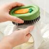 3 In 1 Soap Holder Back Scrubber Kit Wall Mount Drain Water Soap Shelf Bathroom Soap Dish  Balcony