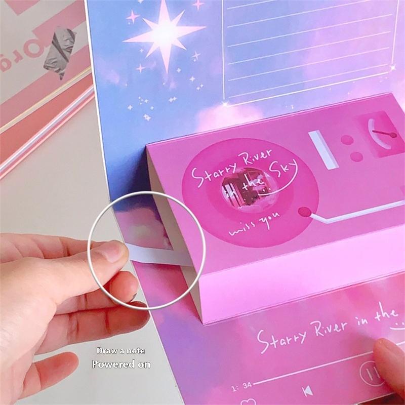 Musical Greeting Card With Sounds Player And Popup Gramophone Design For Special Event