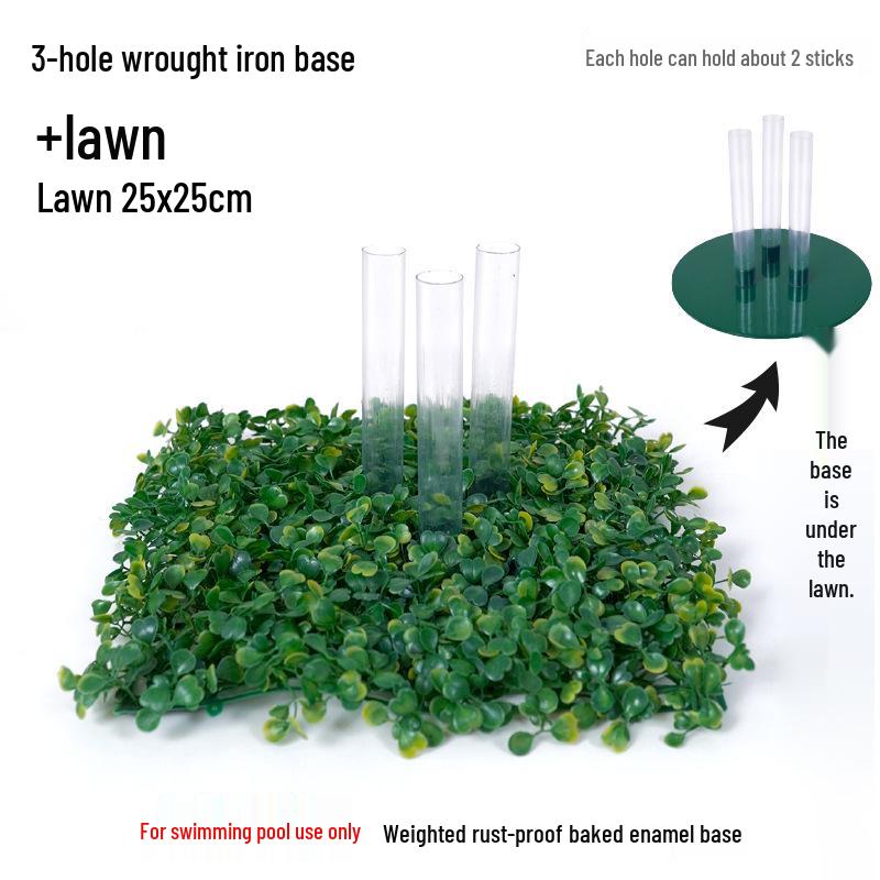 Artificial Lotus Leaf Pond Scenery Props with Stem for Stage and Landscape Photography