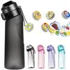 1pc 22oz Portable Sports Water Bottle With 5 Flavour Pods Scented Leakproof Water Bottle With Straw For Gym Outdoor Activities