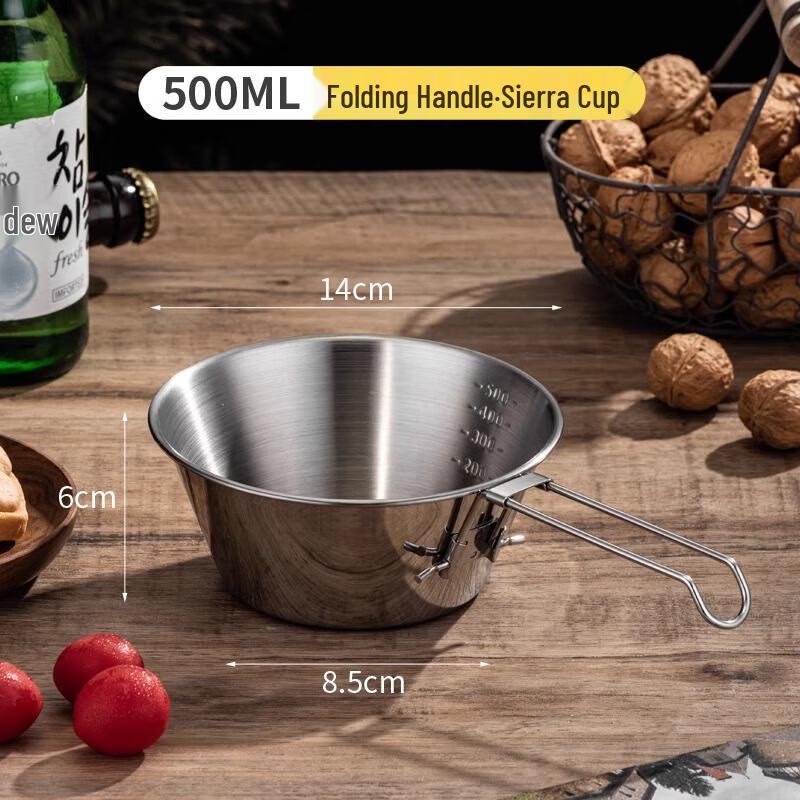 Huilingyang 304 Stainless Steel Sierra Camping Bowl