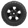 2pcs 52mm Aluminum Alloy Rr Tire Replacement Parts Fit for WPL D12 1/10 RC Truck (009)