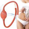 74cm Vaginal Anal Cleaning Silicone Anal Douche Soft Elastic Enema Cleaner Coffee