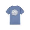 Ss23 Logo Compass Pattern Printed Short Sleeve T-Shirt Men Tops Blue 78152NS89-V0024