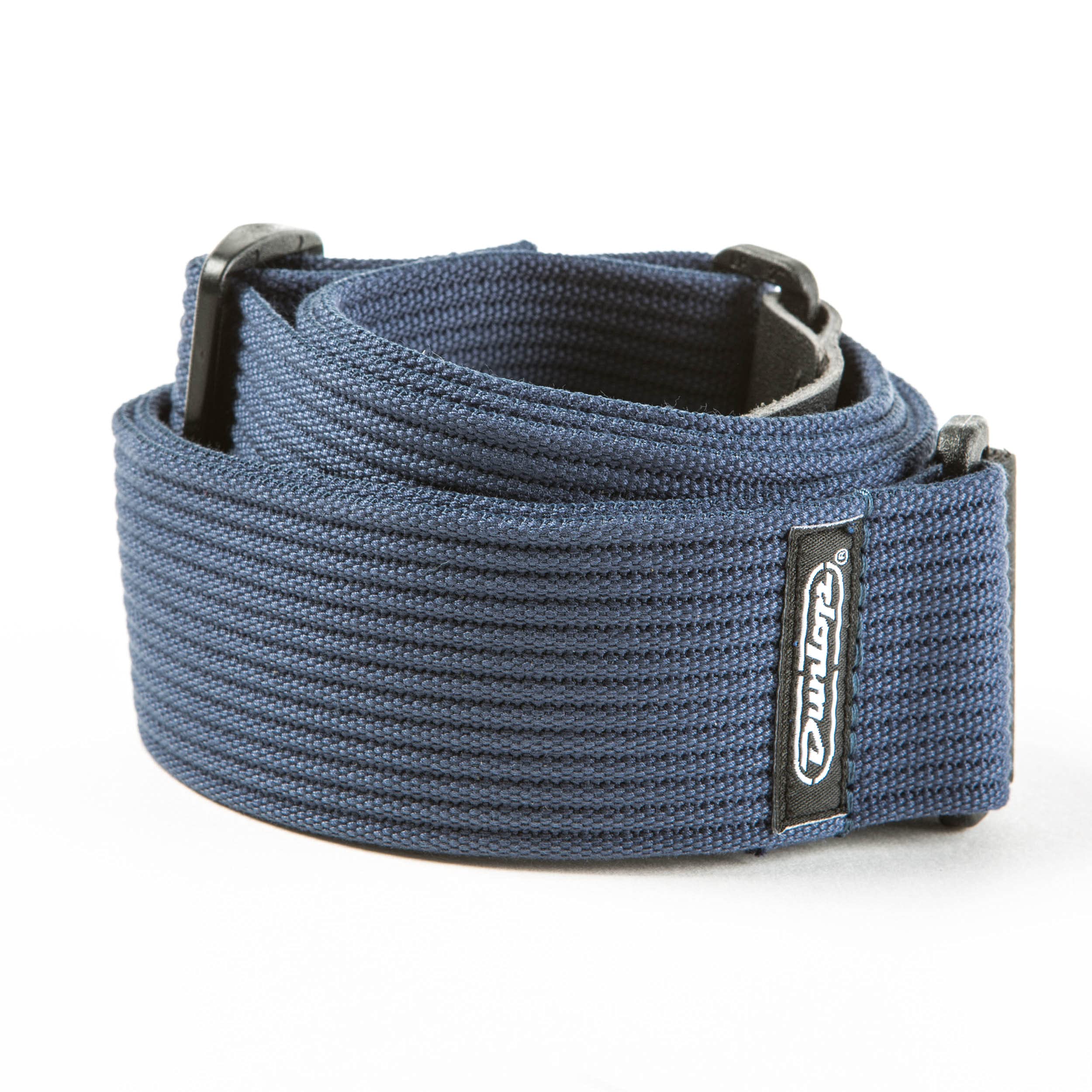 

Ремень для гитары Jim Dunlop Ribbed Cotton, темно-синий, сетчатый D27-01NV