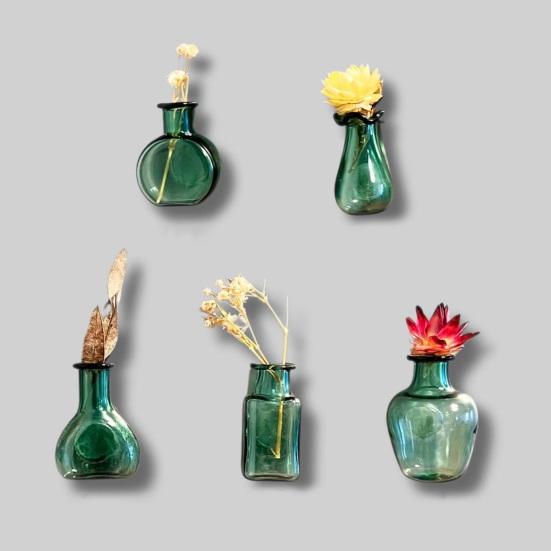 5/6/11Pcs Mini Vase Refrigerator Magnet DIY Home Office Kitchen Locker Fridge 3D