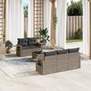 VidaXL Garden Lounge Set with Cushions 6 Pcs, Patio Sofas, Furniture Set, Outdoor Terrace Furniture, Grey 3252237