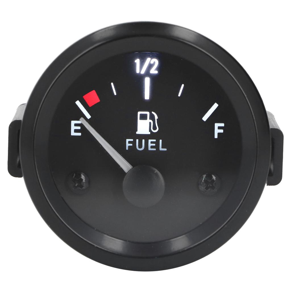 2in Fuel Level Gauge Motorcycle Fuel Tank Meter with LED Backlight for Gasoline Modified Models
